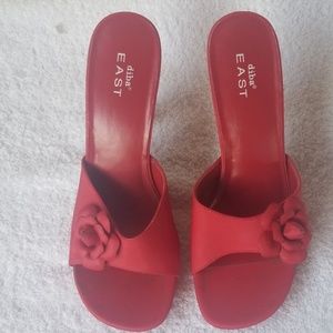 diba east Red heels...size 8.5